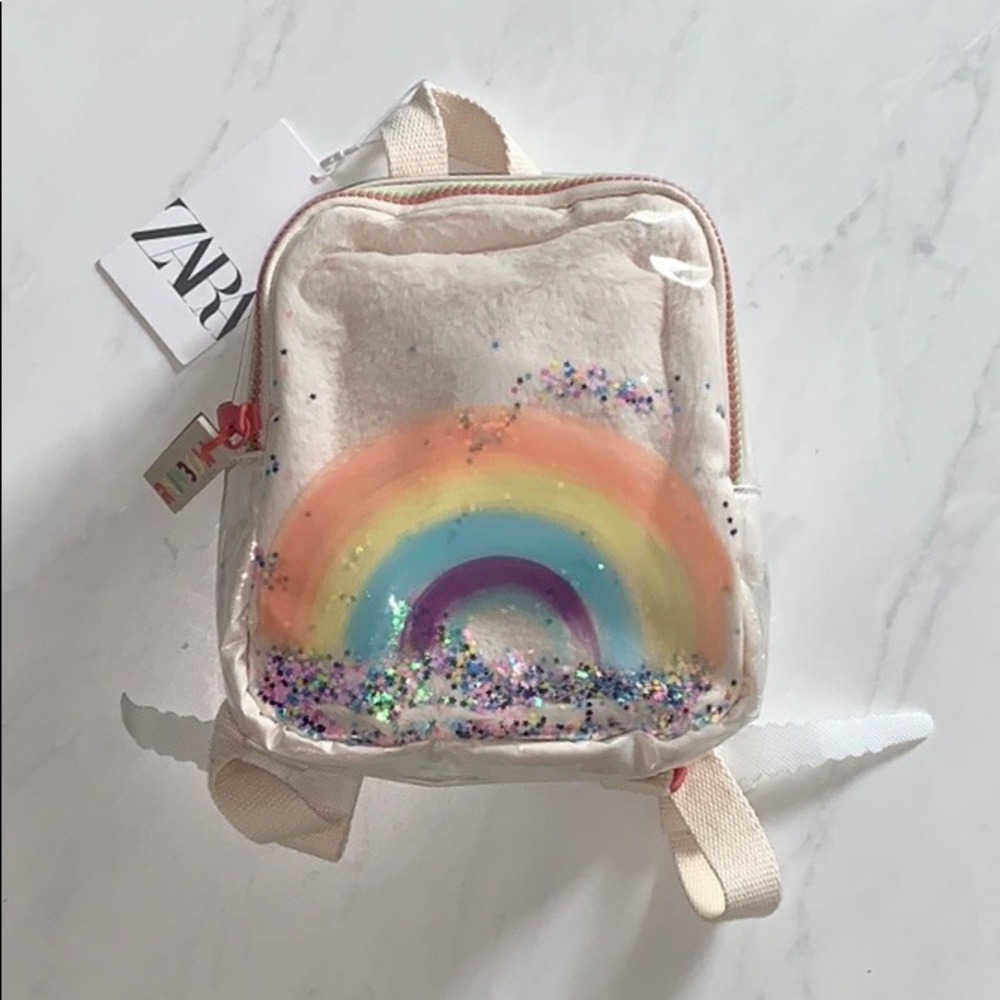 Zara rainbow backpack
